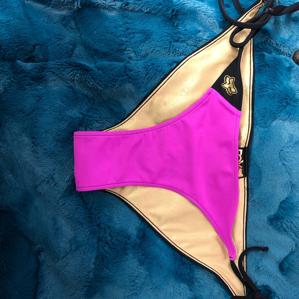 Fox bathing suit bottoms.
